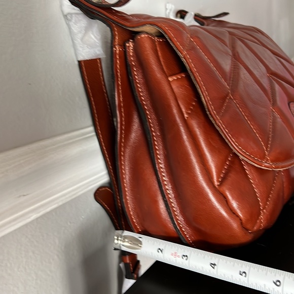 Patricia Nash Saddle Leather bag: Color Tan - Picture 10 of 10